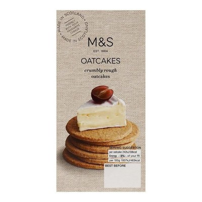 Oatcakes from M&S