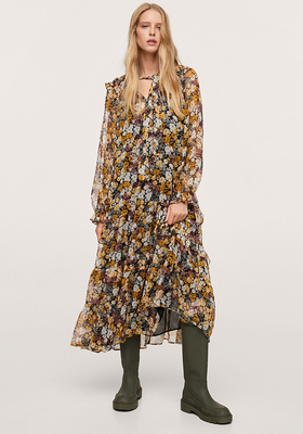 Floral Print Dress from Mango