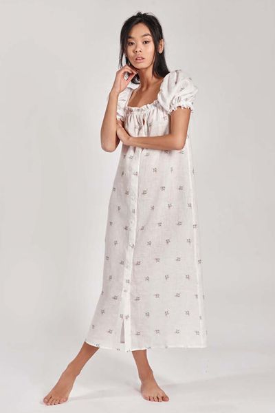 Brigitte Flower Print Maxi Dress from Sleeper The Label