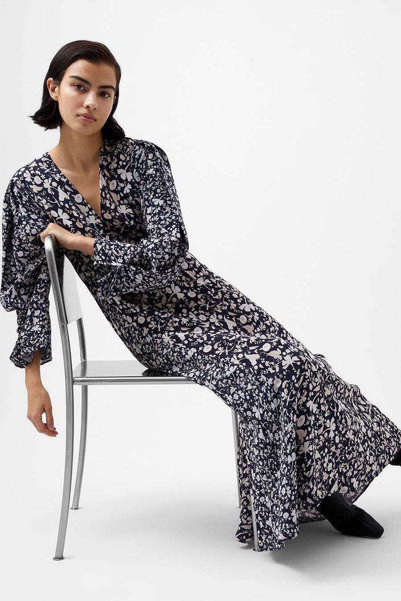 Jeannie Chiara Drape Midi Dress from French Connection