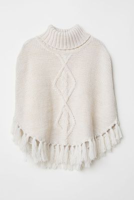 Knitted Poncho from H&M