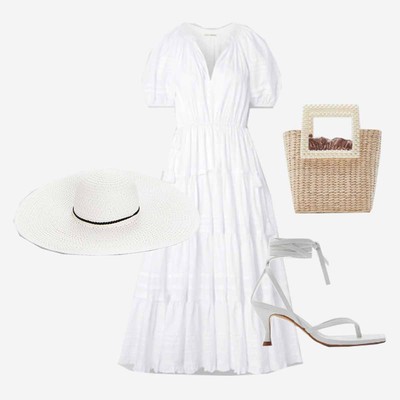 5 Ways To Wear Head To Toe White 