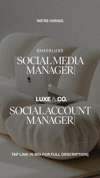 We’re hiring for two roles
