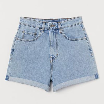 Mom Shorts High Waist from H&M