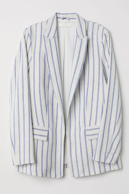 Linen-Blend Jacket from H&M