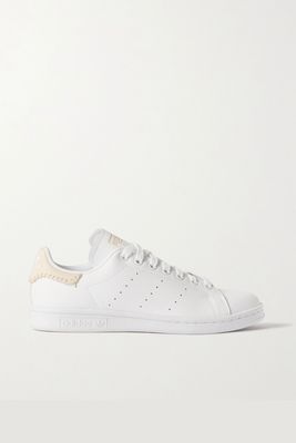 Stan Smith Whip-Stitched Leather Sneakers from Adidas Originals 