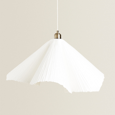 Paper Ceiling Lamp from Zara