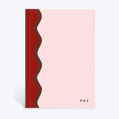 Scallop Spine Notebook from Papier