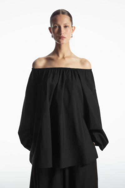 Oversized Off-The-Shoulder Blouse from COS