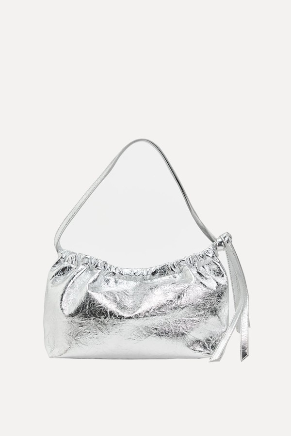 Metallic Crossbody Bag from Zara