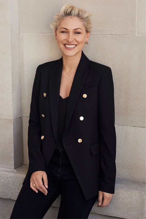 Emma Willis Gold Button Jacket