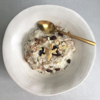 Coconut Mung Dahl Rice Porridge