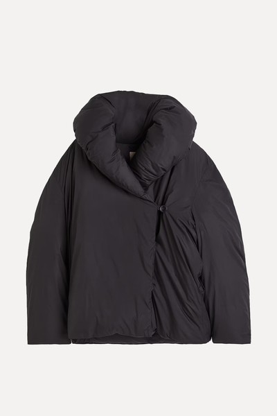 Large-Collared Down Jacket from H&M