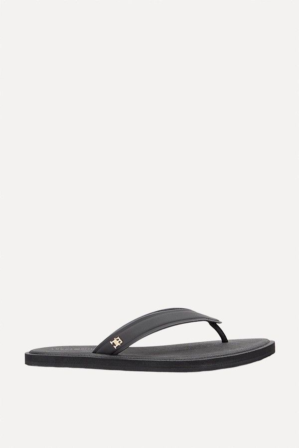 Chic TH Monogram Flip-Flops  