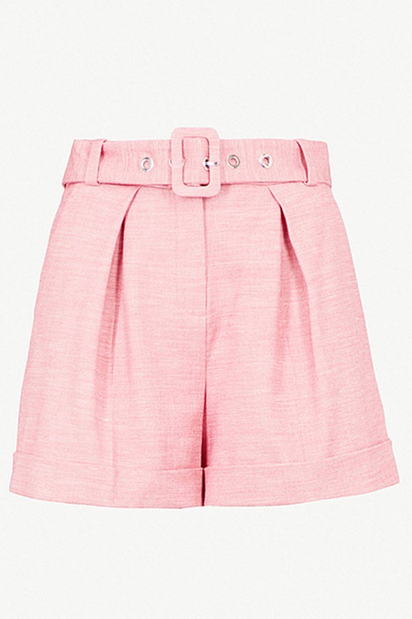 High-Rise Woven Shorts from Claudie Pierlot