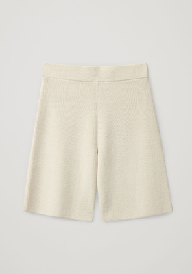 Ribbed Knitted Shorts from COS