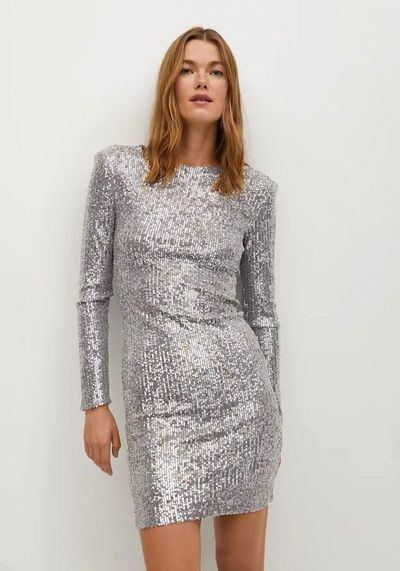 Short Sequin Dress