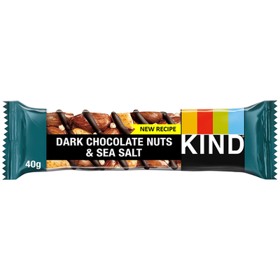 Dark Chocolate Nuts & Sea Salt Snack Bar from KIND