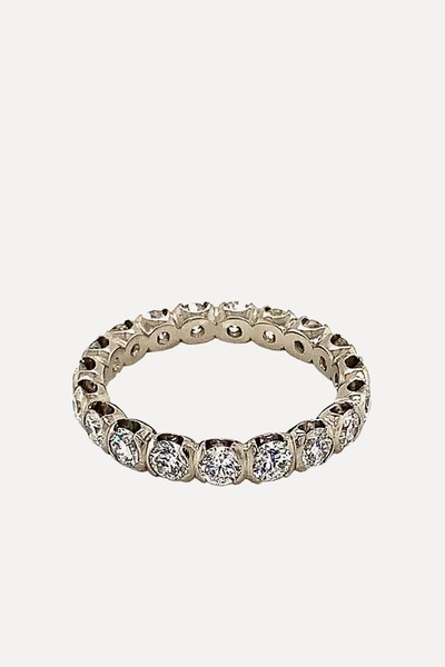 0.80ct Round Brilliant Cut Diamond Full Eternity Ring