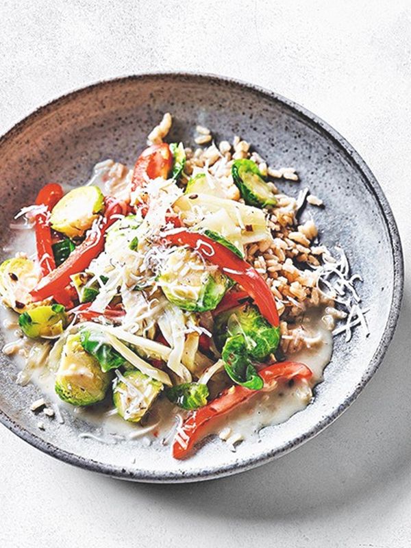 Spicy Sprout, Fennel & Pepper Stir Fry