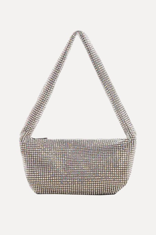Rhinestone Shoulder Bag from Mango