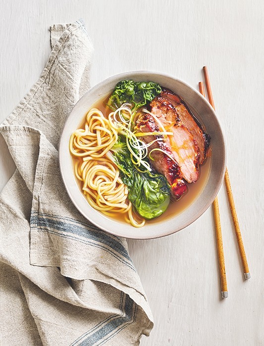 Sticky Pork Ramen