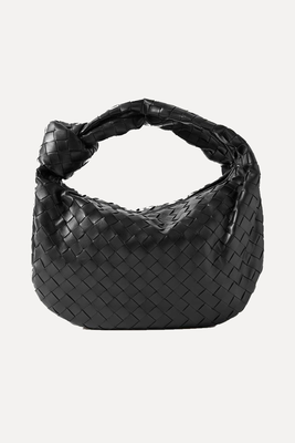 Jodie Teen Knotted Leather Tote from Bottega Vaneta