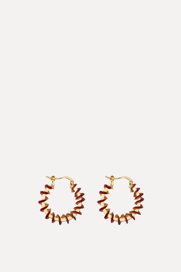 Swirl Earrings from So Le Studio