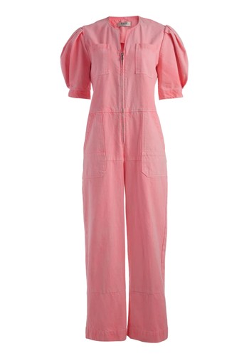 Neon Acid Wash Denim Jumpsuit from Sea NYC