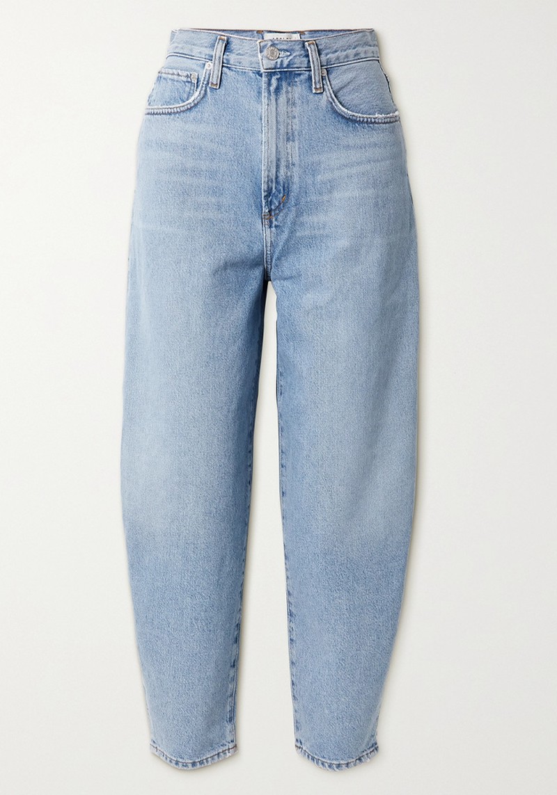 Balloon High-Rise Tapered Jeans from Agolde