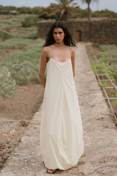 Anais Cotton Maxi Dress, £210 | Faithfull The Brand