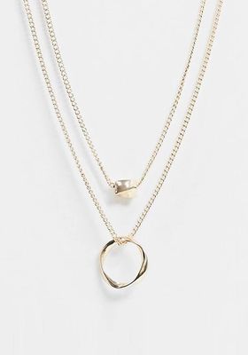 Curve Twisted Necklace from Asos Design