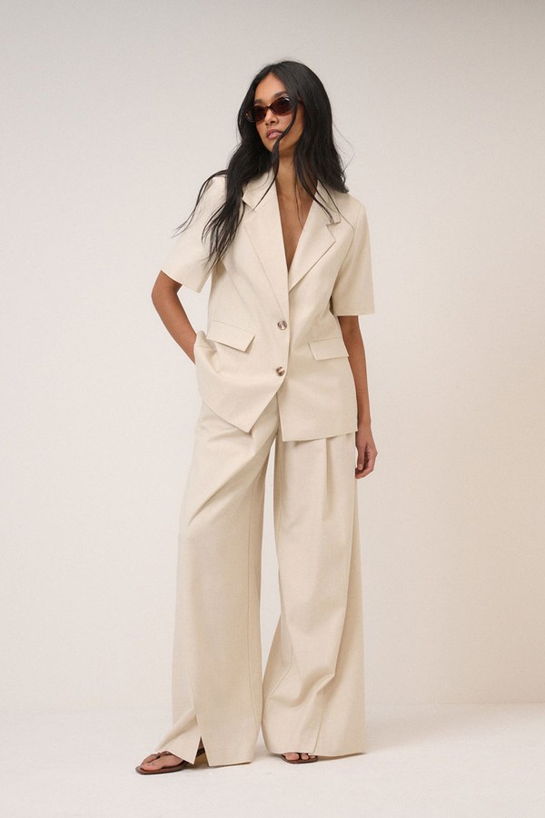 Short Sleeve Relaxed Blazer from   Nobody’s Child 
