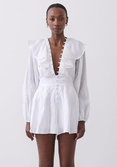 Maxine Linen Ramie Playsuit