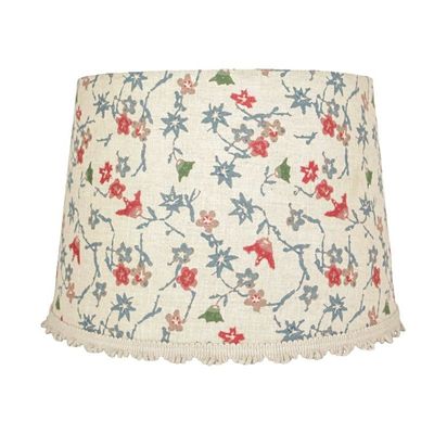 Hana Floral Trim Lampshade from Birdie Fortescue
