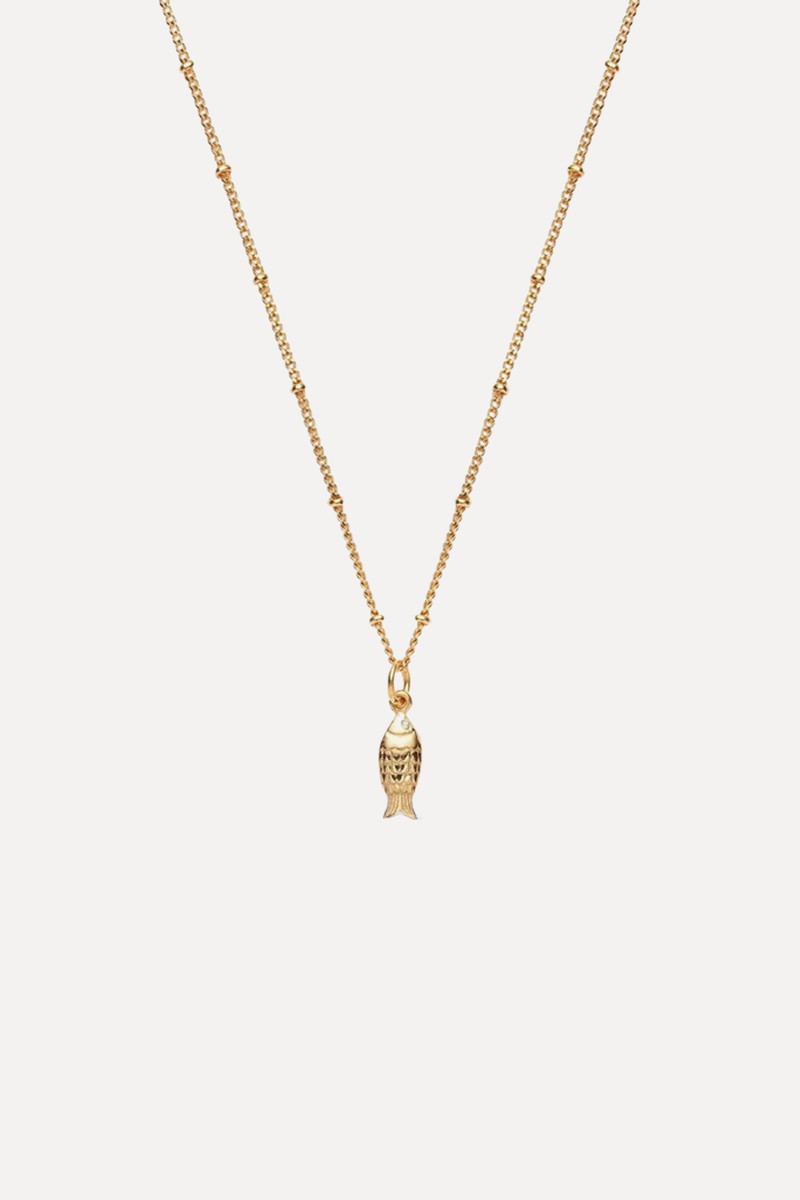With Love Darling Fish Necklace from La Maison Couture