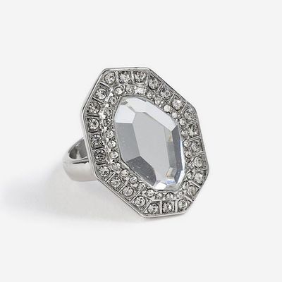 Octagon Stone Ring from Topshop