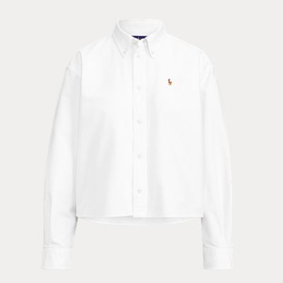 Cropped Oxford Shirt