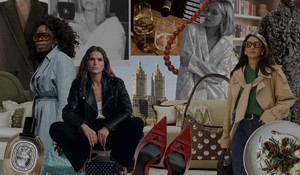 Collage of fashion imagery