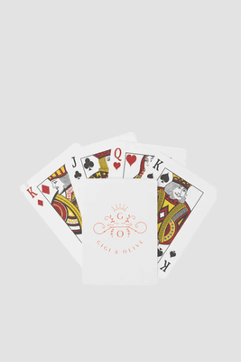 Personalised Playing Cards from Gigi & Olive