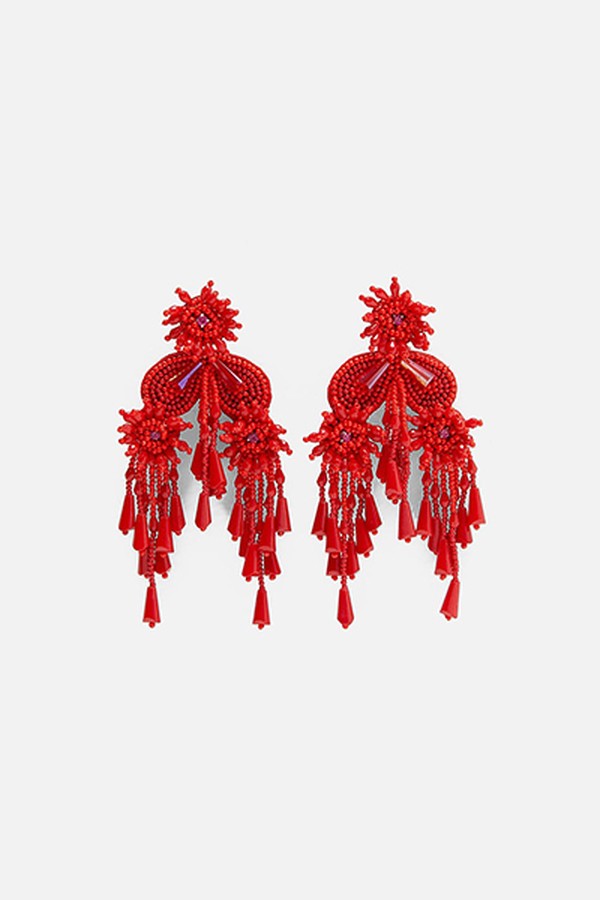 Beaded Earrings from Zara