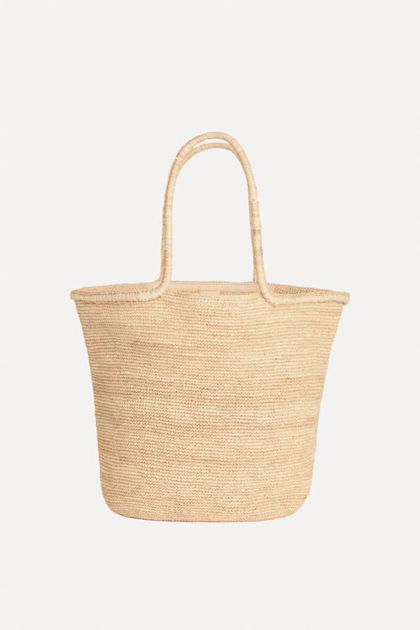 Raffia Tote Bag from ARKET
