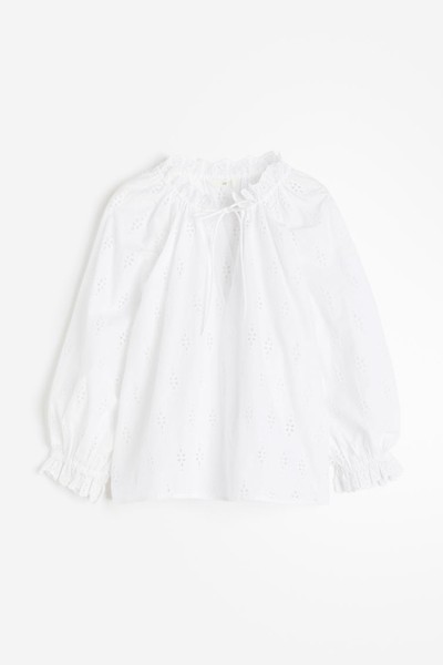 Broderie Anglaise Blouse