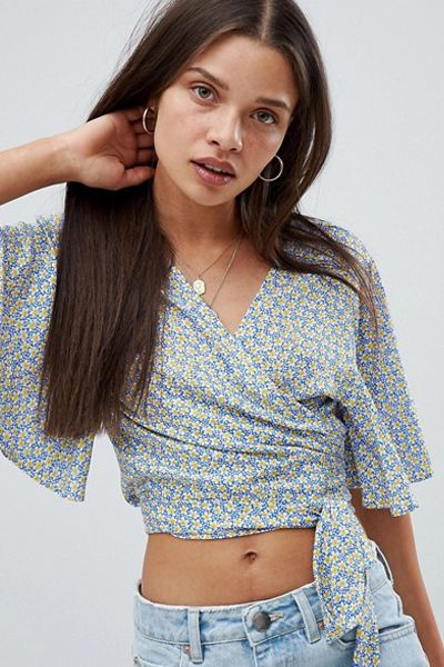 Milk It Wrap Top from Asos