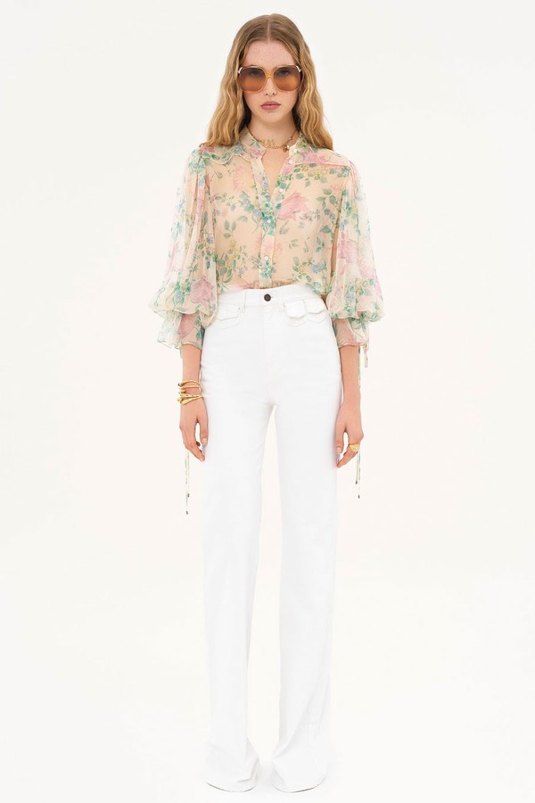 Puff-Sleeve Blouse from Chloé
