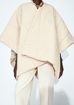 Ecru Quilt Cover Up from Zara