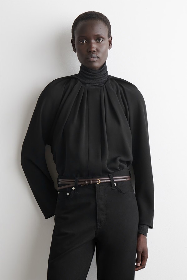 Voluminous Pleated Blouse from COS