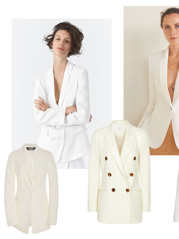 18 White Blazers To Buy Now