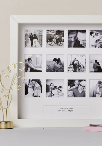 Personalised Our Anniversary Photo Frame from Posh Totty Designs Creates