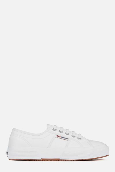 Efglu Leather Lace Up Trainers from Superga